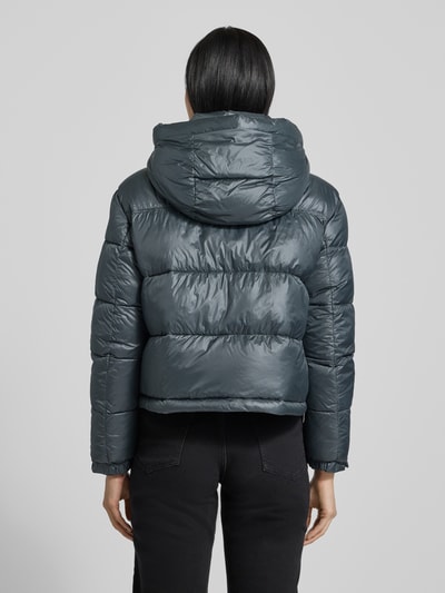 Blauer USA Steppjacke mit Sorona®-Füllung Modell 'GLORIA' Dunkelgrau 5