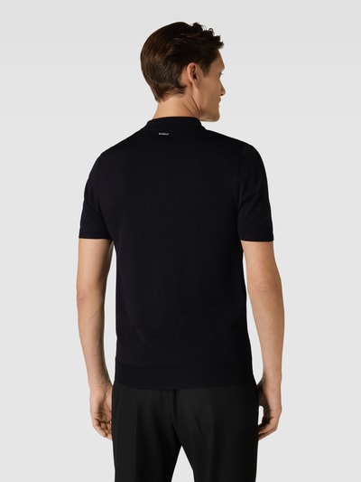 Antony Morato Poloshirt mit kurzer Reißverschlussleiste Black 5