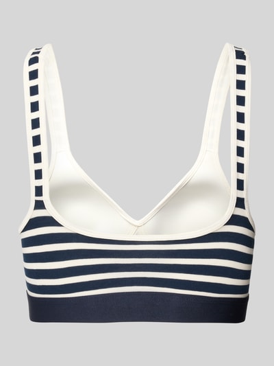 TOMMY HILFIGER Push-up-Bralette aus Baumwoll-Mix Dunkelblau 3