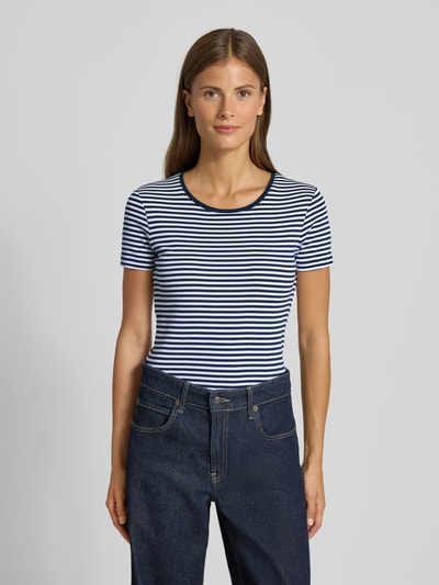 Christian Berg Woman T-Shirt mit Rundhalsausschnitt Dunkelblau 4