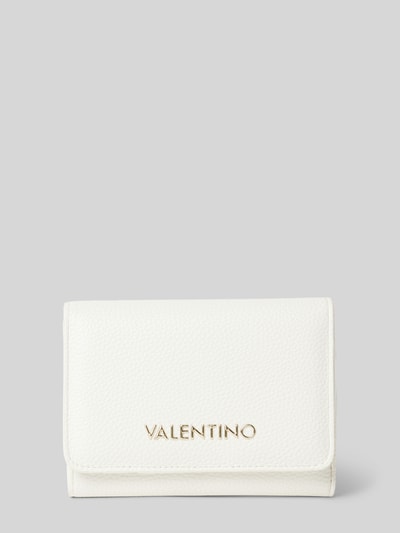 VALENTINO BAGS Portemonnaie in Leder-Optik Modell 'BRIXTON' Weiss 1