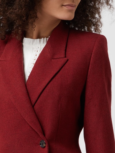 Mango Blazer mit 2-Knopf-Leiste Modell 'Coach' Rot 3