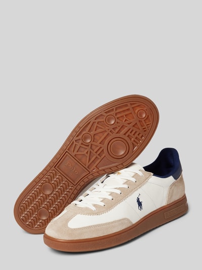 Polo Ralph Lauren Sneakersy sznurowane Beżowy 4