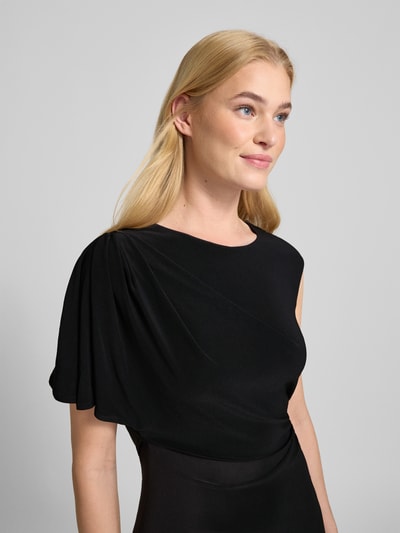 Forever New Avondjurk met ronde hals, model 'James' Zwart - 3