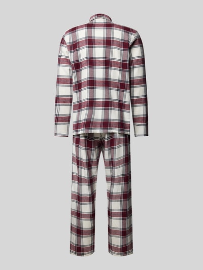 Schiesser Pyjama mit Teilungsnähten Jeansblau 3