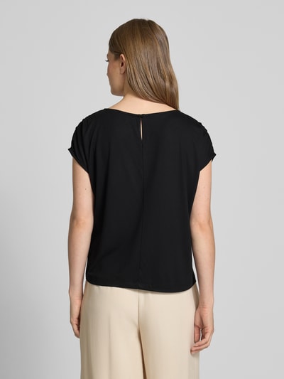 OPUS T-Shirt mit Rundhalsausschnitt Modell 'Sanuela' Black 5