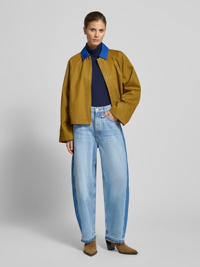 Marc O'Polo DENIM Jeansy o kroju barrel fit ze skróconą nogawką z Mieszanka bawełny i ananasa Jeansowy niebieski 1