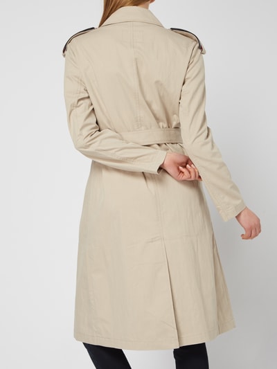 Tommy Jeans Trenchcoat mit Taillengürtel Taupe 4