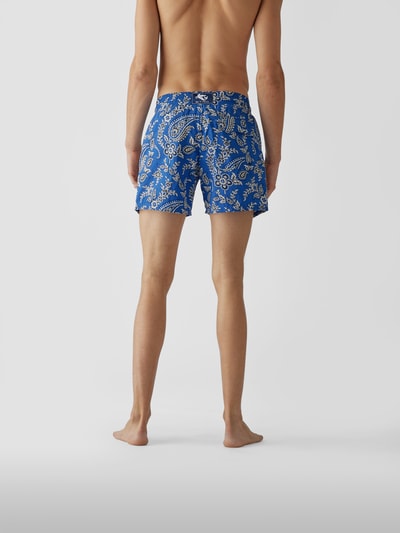 Etro Badehose im Paisley-Dessin Blau 5