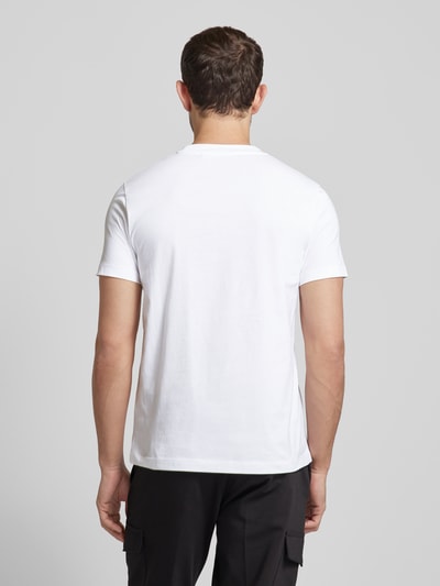 Karl Lagerfeld T-Shirt mit Label-Print Weiss 5