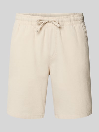 Productfoto, Shorts met structuurpatroon model 'JAIDEN' van Jack & Jones, puur katoen, regular fit, elastische band, tunnelkoord, heren