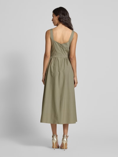 Jake*s Cocktail Cocktailkleid mit Karree-Ausschnitt Khaki 5