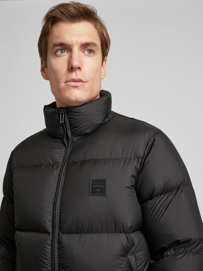 Emporio Armani Steppjacke mit Zweiwege-Reißverschluss Black 3