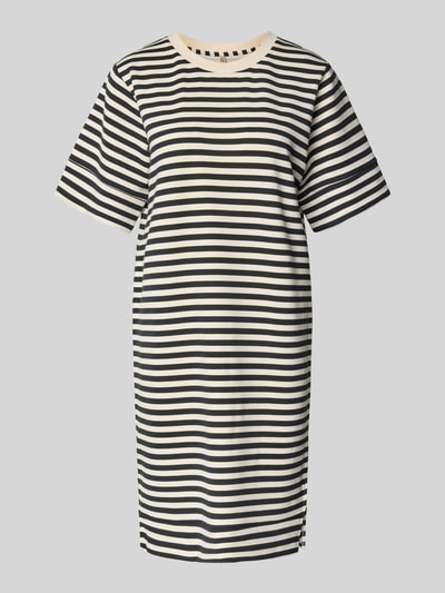 Soyaconcept Sukienka z dzianiny dresowej o długości do kolan z okrągłym dekoltem model ‘BARNI’  2