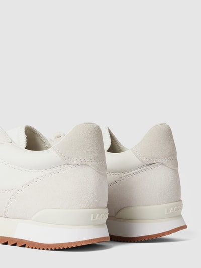 Lacoste Sneakersy z wyhaftowanym logo model ‘PARTNER RETRO’ Złamany biały 3