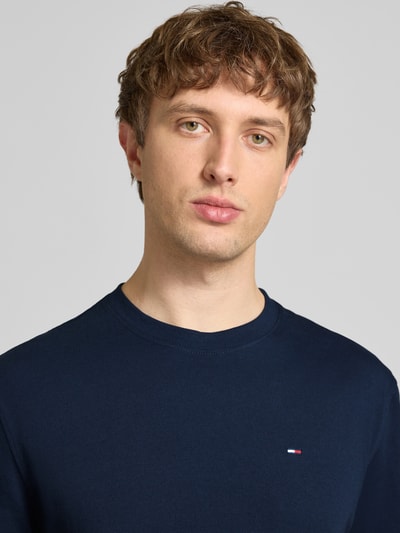 Tommy Jeans Regular Fit T-Shirt aus reiner Baumwolle Marine 3