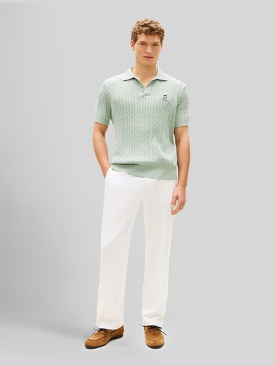 Tommy Hilfiger poloshirt met logodetail Mintgroen - 1