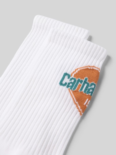 Carhartt Work In Progress Sokken met labelprint Wit - 2