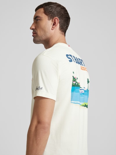 MC2 Saint Barth T-shirt met statementprint Offwhite - 3