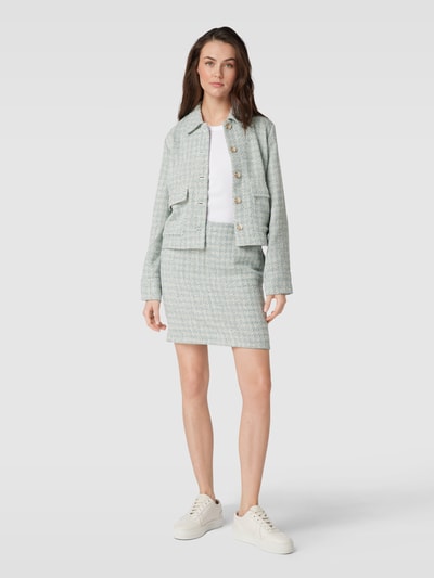 Tom Tailor Blazer in bouclé-look Rietgroen - 1