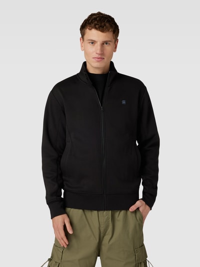 G-Star RAW Sweatjacke mit Logo-Stitching Black 4