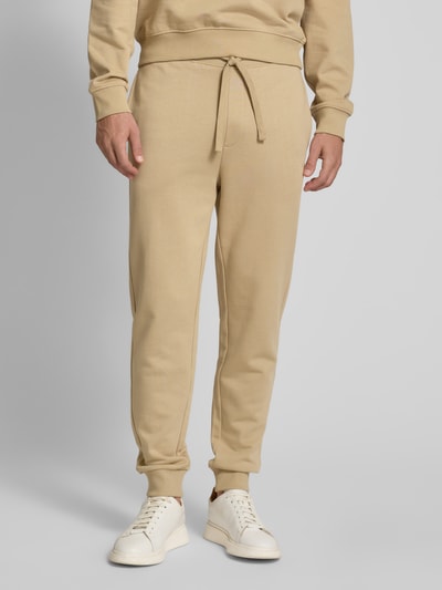 HUGO Sweatanzug mit Label-Print Modell 'DapoDayote' Beige 6