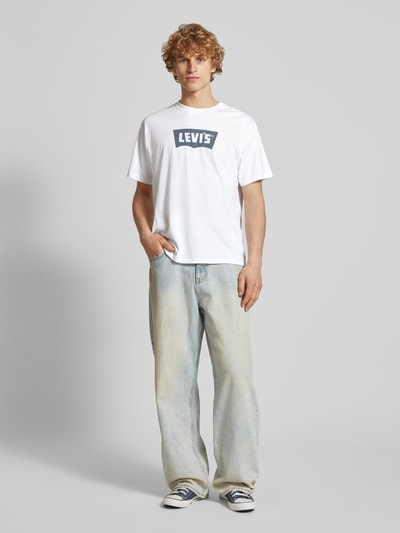 Levi's® T-Shirt mit Label-Print Weiss 1