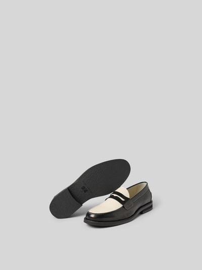 Duke & Dexter Loafer mit strukturierter Sohle Black 5