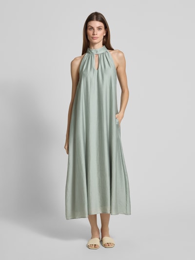 Jake*s Collection Maxikleid mit Neckholder Lind 4