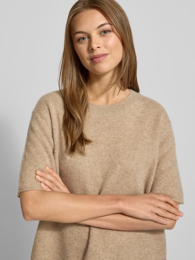 Someday Strickpullover aus reinem Kaschmir Modell 'Talma' Beige Melange 3