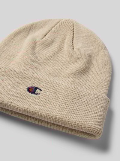 CHAMPION Beanie mit Label-Detail Beige 2