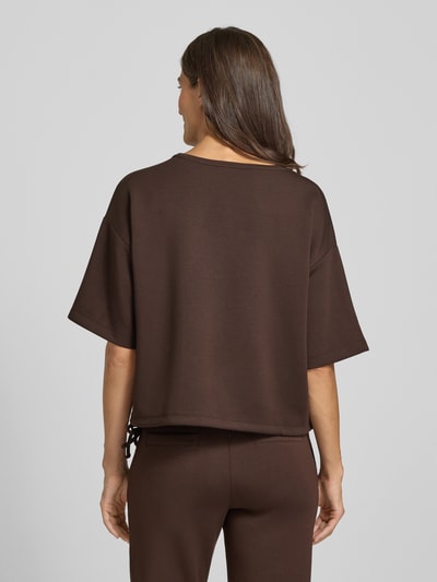 Christian Berg Woman Bluza z rękawem o dł. 1/2 i okrągłym dekoltem Czekoladowy 5