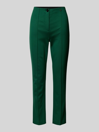 Marc Cain Slim Fit Hose aus Viskose-Mix Dunkelgruen 2