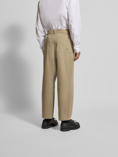 MAISON KITSUNÉ Stoffhose mit Gesäßtaschen Beige 5
