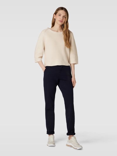 Tom Tailor Gebreide pullover met structuurmotief Beige - 1