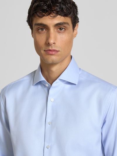 ETERNA Modern Fit Business-Hemd mit Haifischkragen Bleu 3