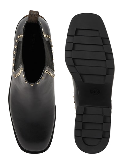 MICHAEL Michael Kors Chelsea Boots aus Leder Modell 'Keisha' Black 4