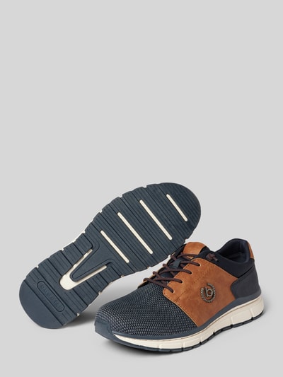 bugatti Sneaker mit Schnürverschluss Marine 4