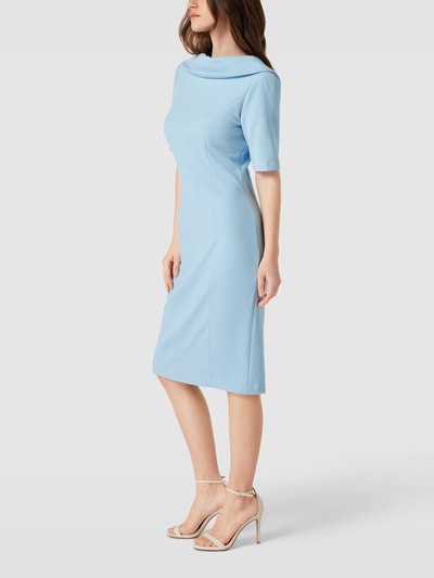 Adrianna Papell Cocktailjurk met platte kraag Lichtblauw - 4