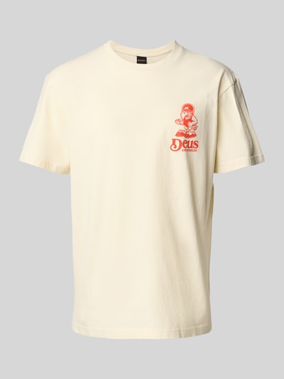 DEUS EX MACHINA T-Shirt mit Label-Print Modell 'Raptor' Offwhite 2
