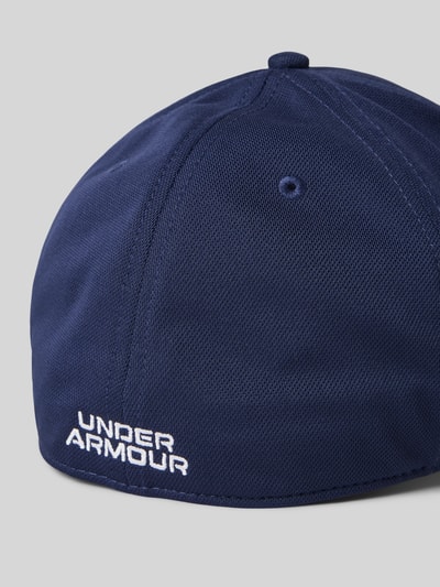 Under Armour Baseballpet met labelstitching Donkerblauw - 3
