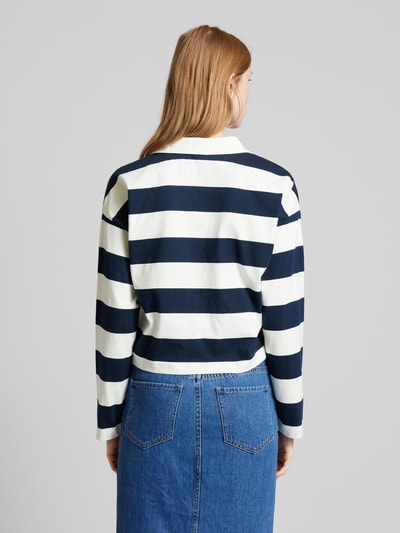 Tom Tailor Denim Longsleeve mit Blockstreifen Marine 5