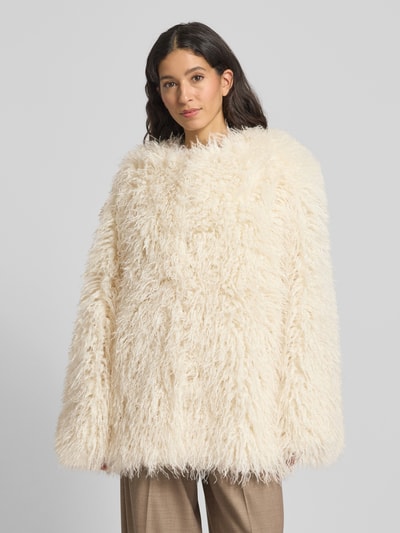 GUIDO MARIA KRETSCHMER WOMAN Jack met imitatiebont, model 'Chayenne' Offwhite - 4