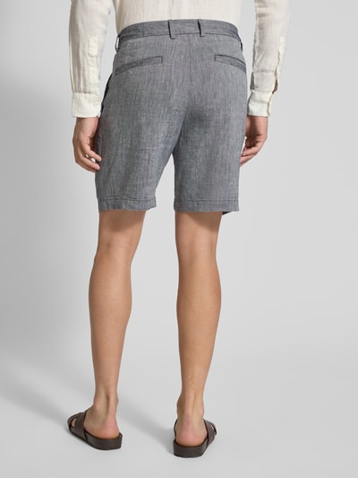 BOSS Regular Tapered Fit Shorts mit Tunnelzug Modell 'Kane' Marine 5