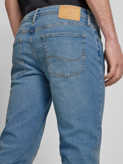 Jack & Jones Jeans mit 5-Pocket-Design Modell 'GLENN' Jeansblau 3