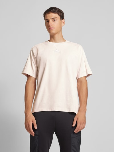 ADIDAS SPORTSWEAR T-Shirt mit Label-Stitching Beige 4