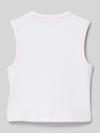 s.Oliver RED LABEL Tanktop met contraststrepen Wit - 3