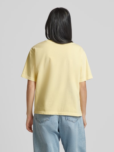 JAKE*S STUDIO WOMAN T-shirt met ronde hals Pastelgeel - 5