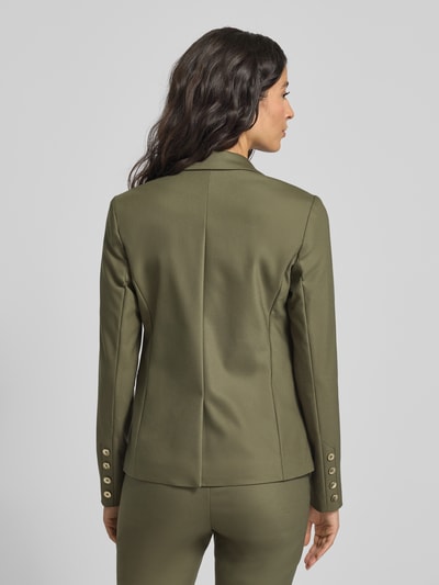 MOS MOSH Slim Fit Blazer mit Pattentaschen Modell 'Blake Night' Oliv 5