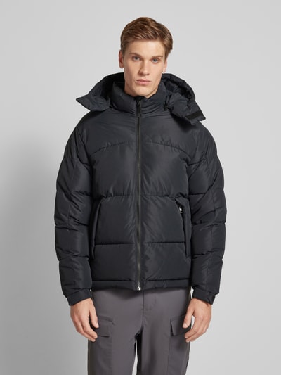 Jack & Jones Steppjacke mit Kapuze Modell 'AERO' Black 4